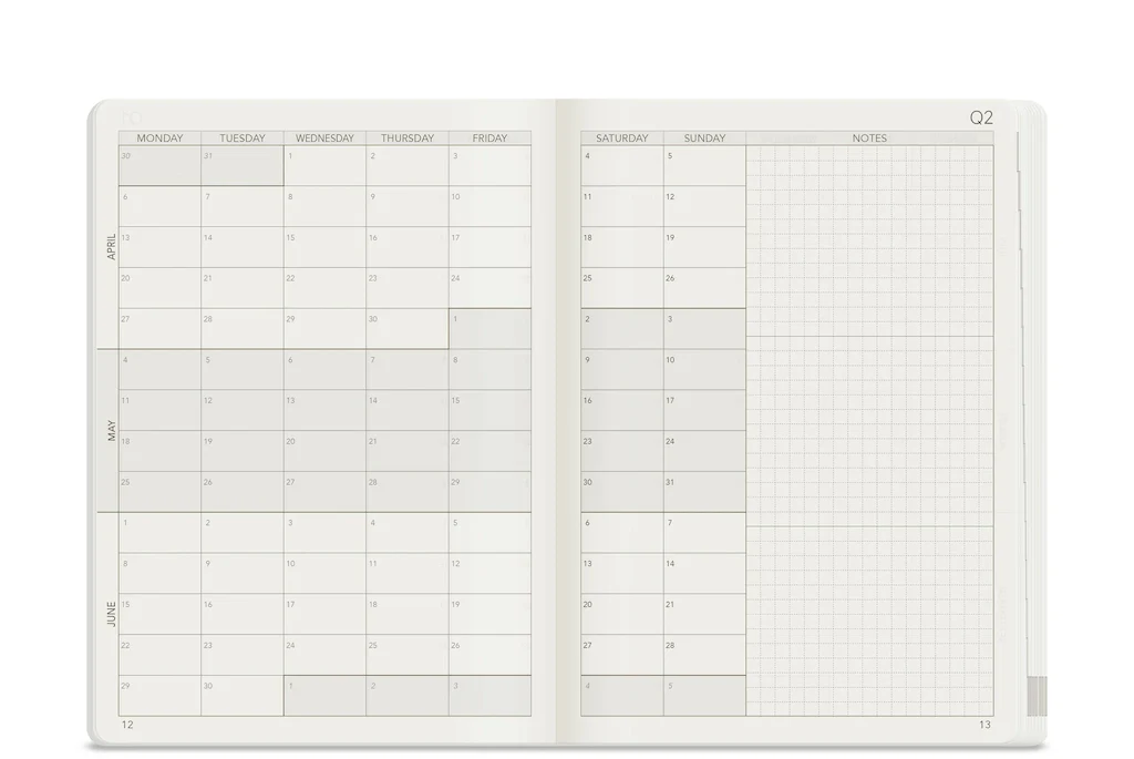 Wonderland222 2026 B6 Weekly Planner - All-in-One - Unstacked Weekends - Image 9