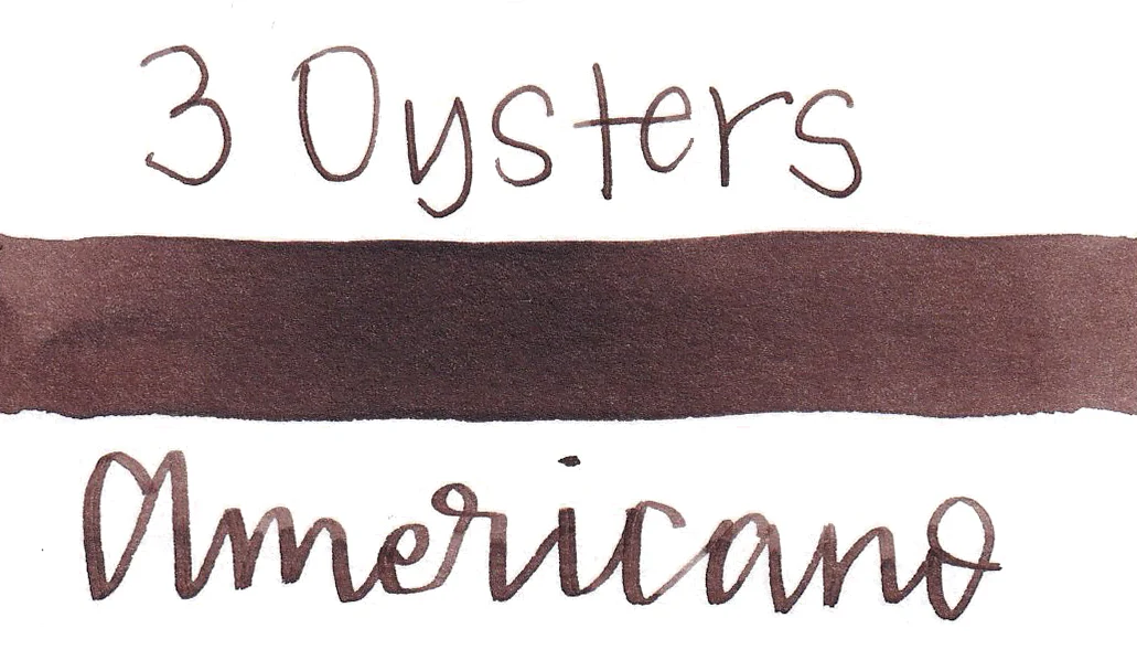 3 Oysters Ink - Delicious Americano