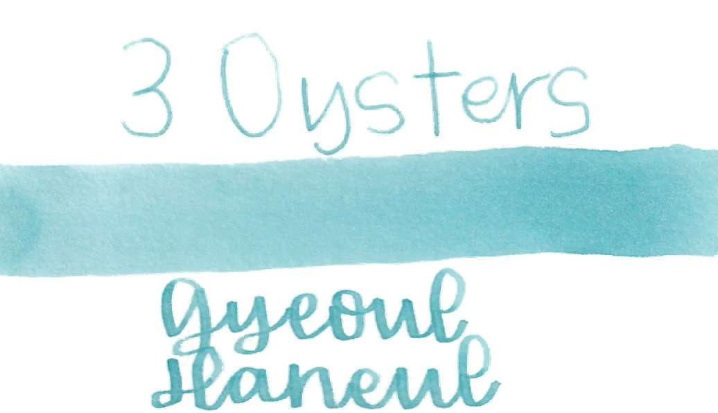 3 Oysters Ink - I.COLOR.U Gyeoul Haneul