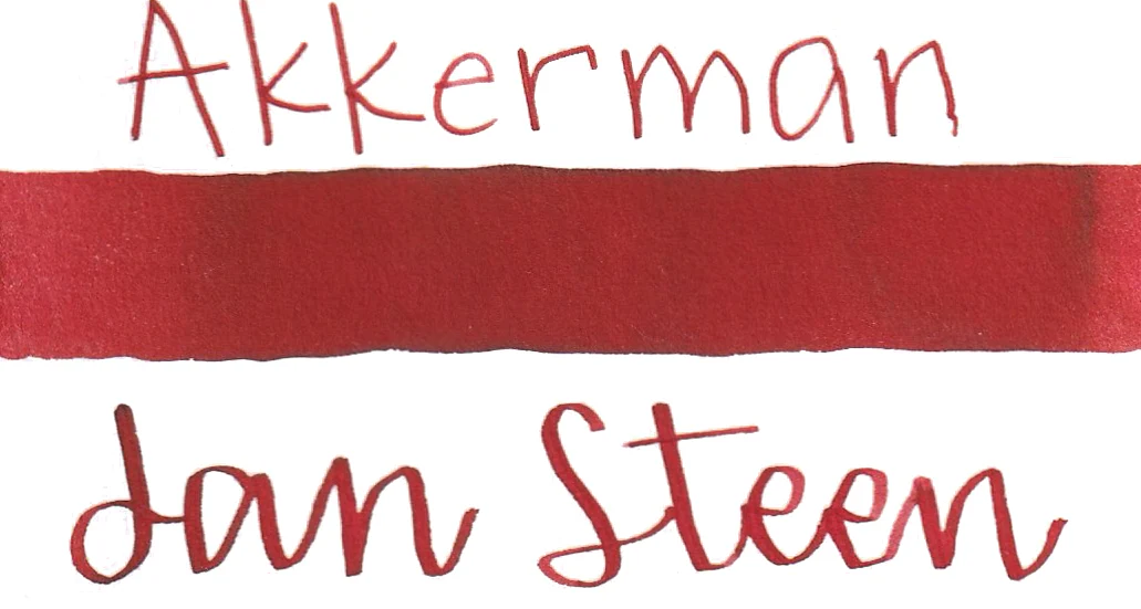 Akkerman Ink Dutch Masters 12 Scharlaken "Scarlet" van Jan Steen