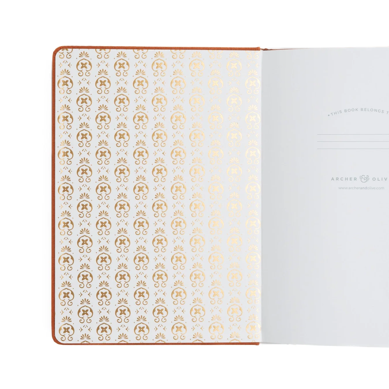 Archer & Olive - Chrysanthemum Dot Grid Notebook - B6 - Image 2