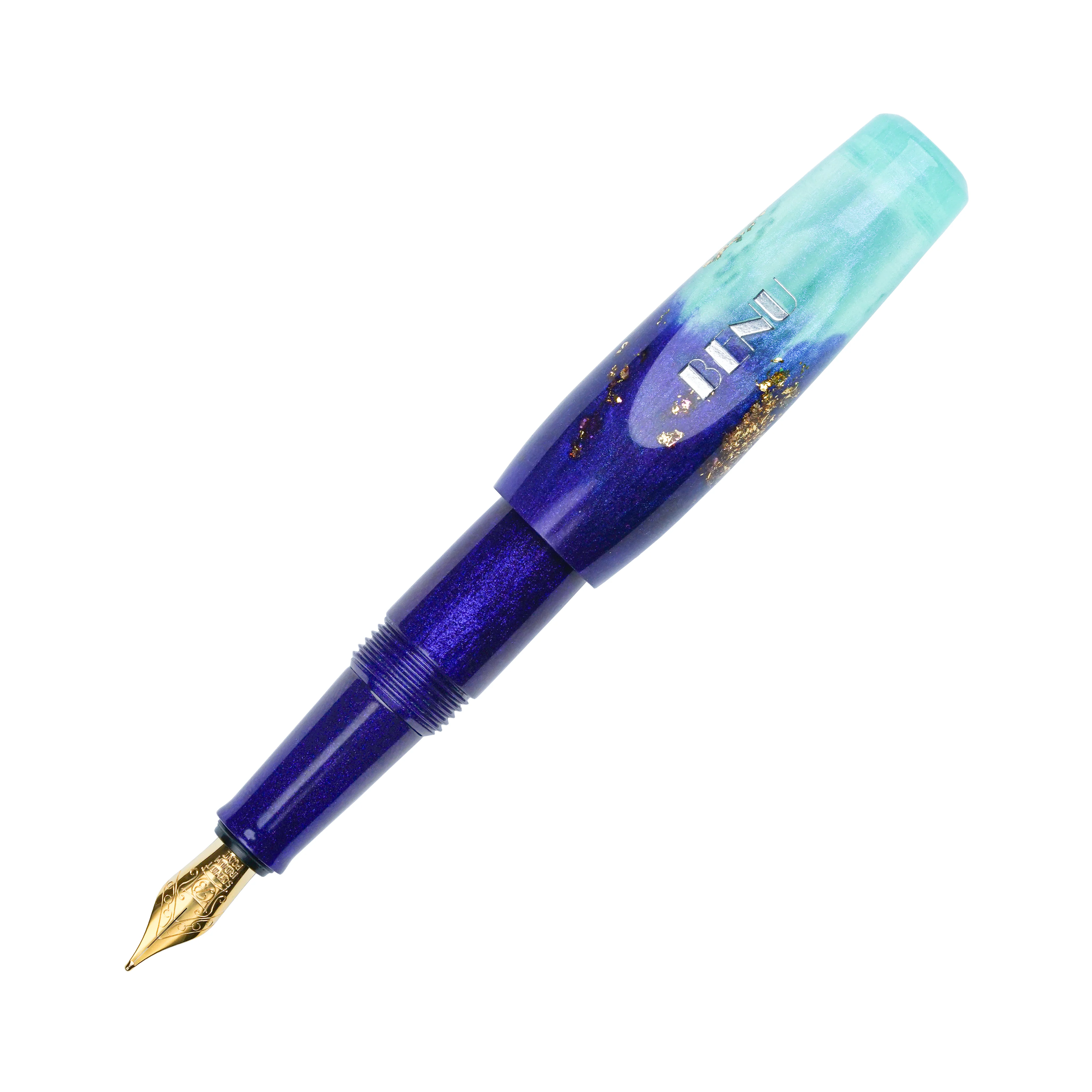 BENU Pixie Fountain Pen - Gold Trim - Image 12