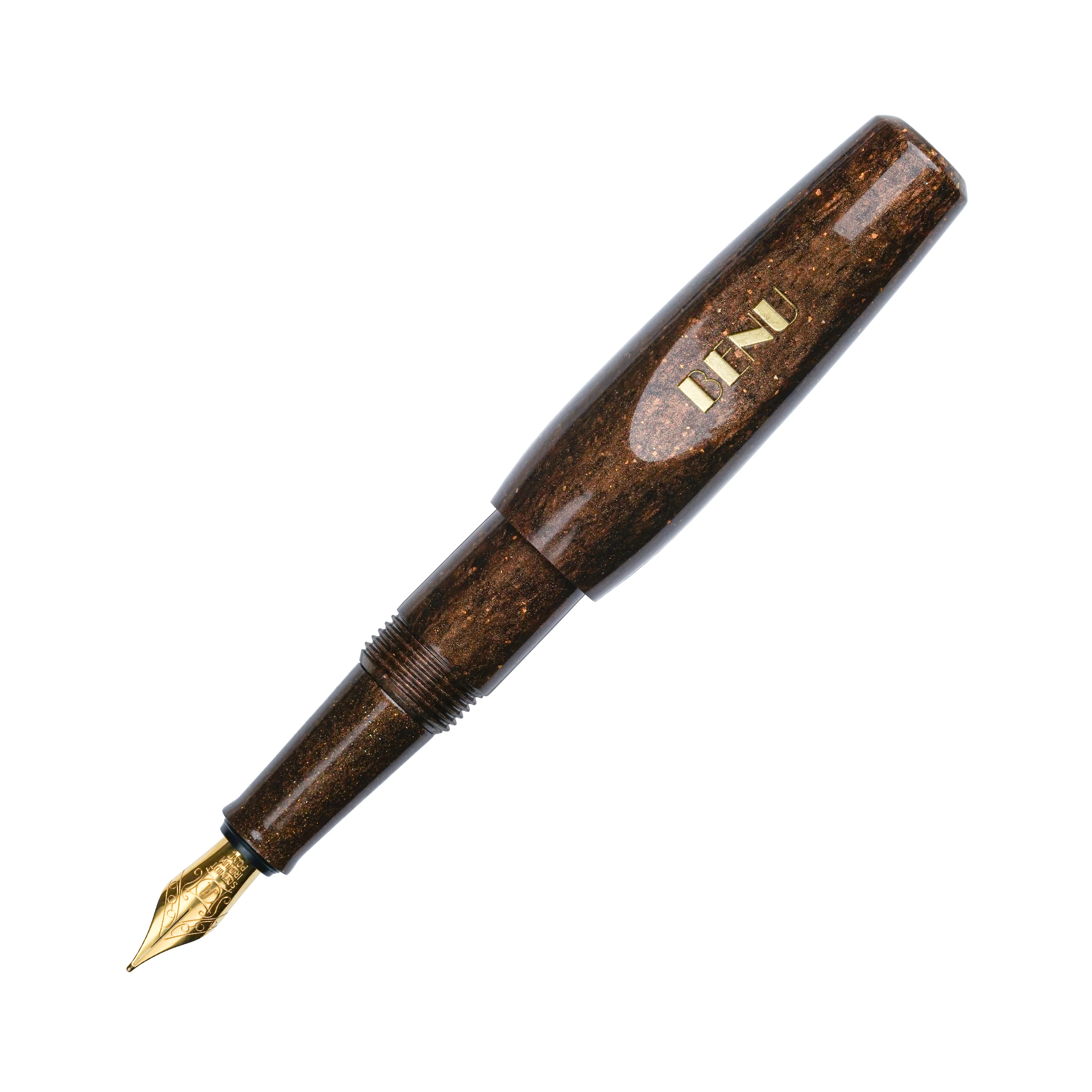 BENU Pixie Fountain Pen - Gold Trim - Image 3