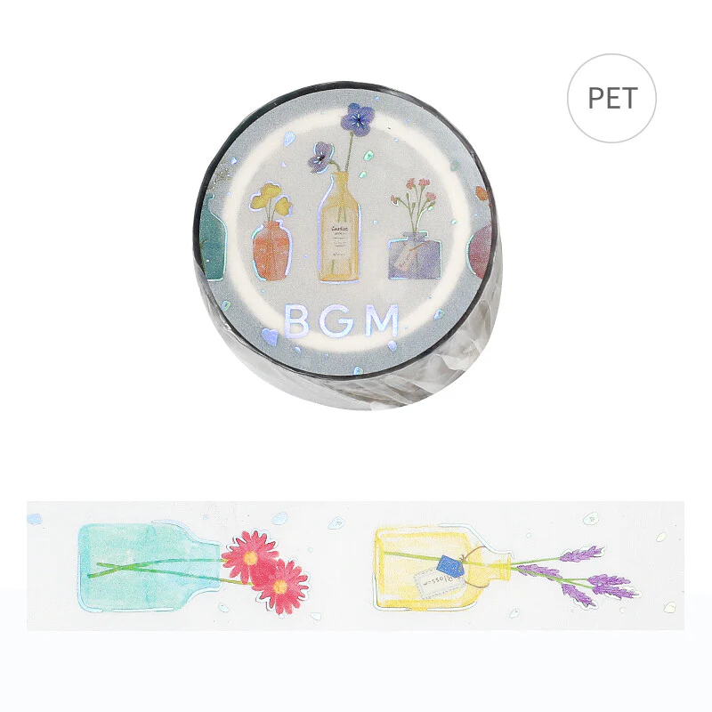 BGM - Washi Tape - Single Flower Vase