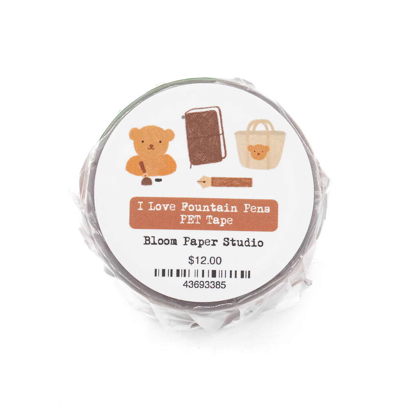 Bloom Paper Studio PET Tape - I Love Fountain Pens