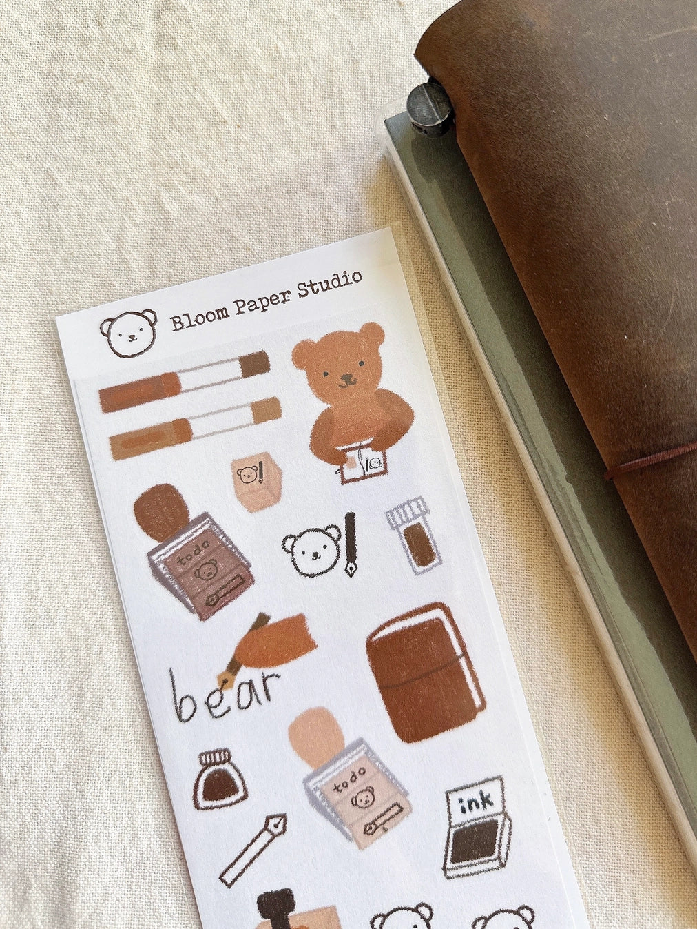 Bloom Paper Studio Sticker - Stamp Away Doodle - Image 2