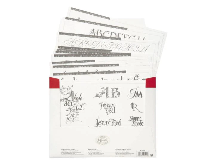 Brause Calligraphy Practice Cards - Image 3