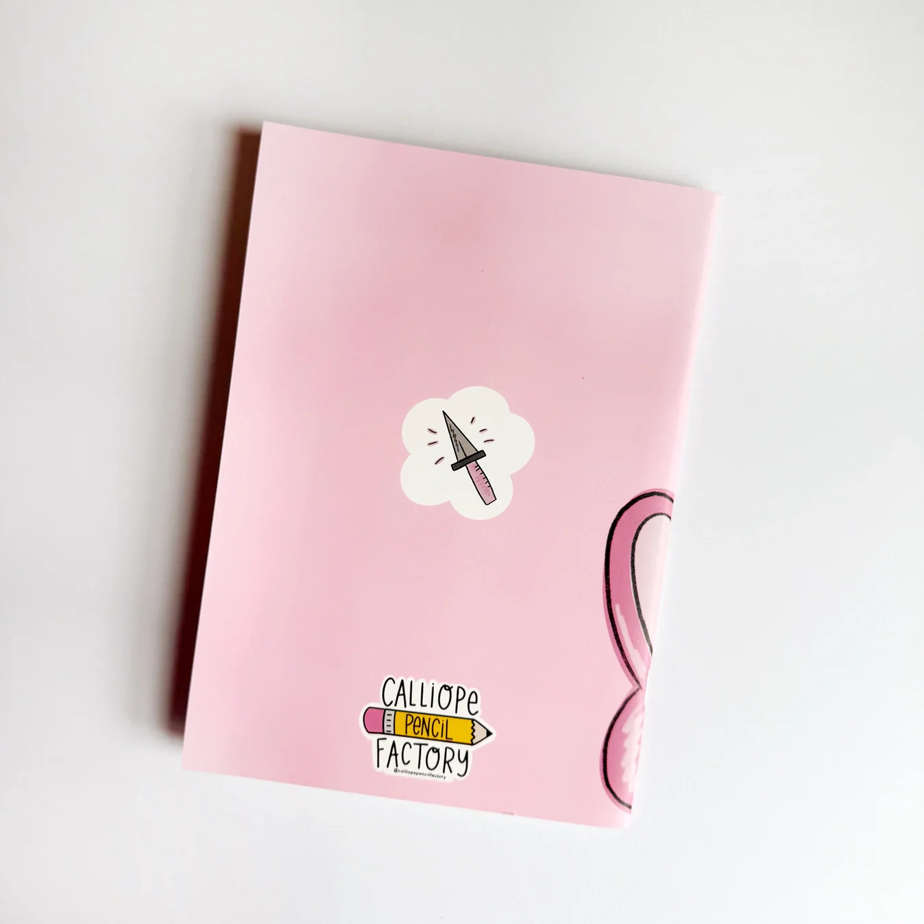 Calliope Pencil Factory - Reusable Sticker Book - Bitey Bunny - Image 2