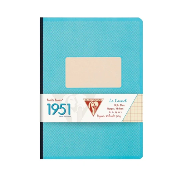Clairefontaine 1951 Collections A5 Clothbound Notebook (96 Sheets) - Image 2