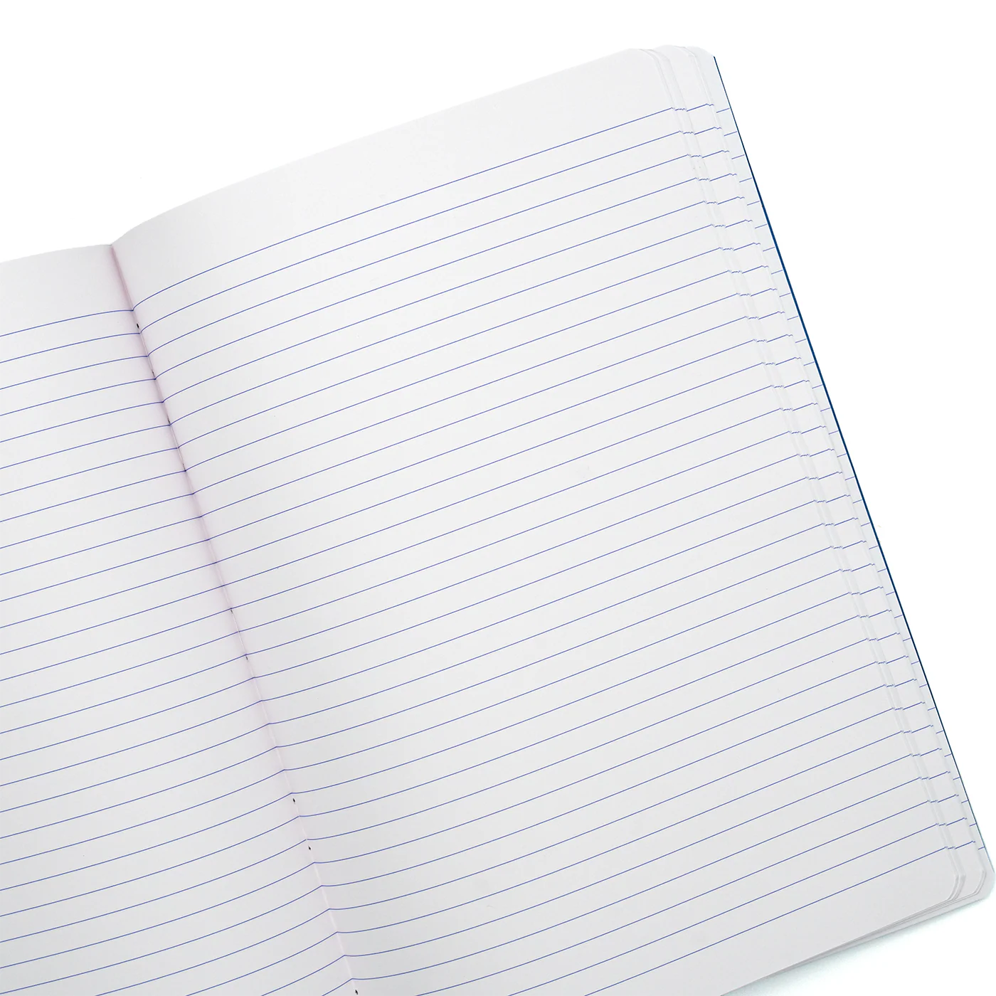 Clairefontaine Basics A4 Side Clothbound Notebook- Green, Lined - Image 3