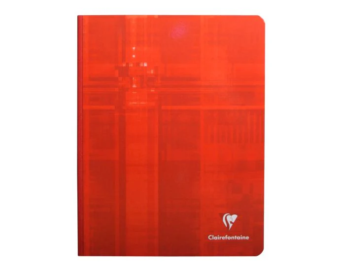 Clairefontaine Classics A4 Side Clothbound Notebook- French Ruled - Image 3
