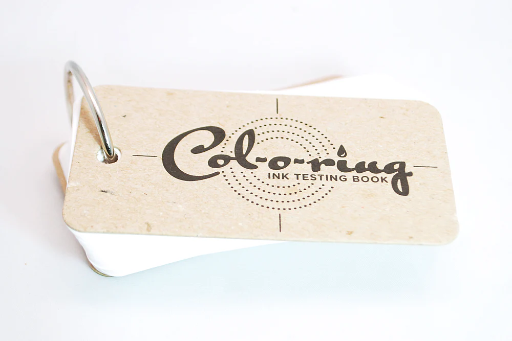Col-O-Ring Ink Testing Book