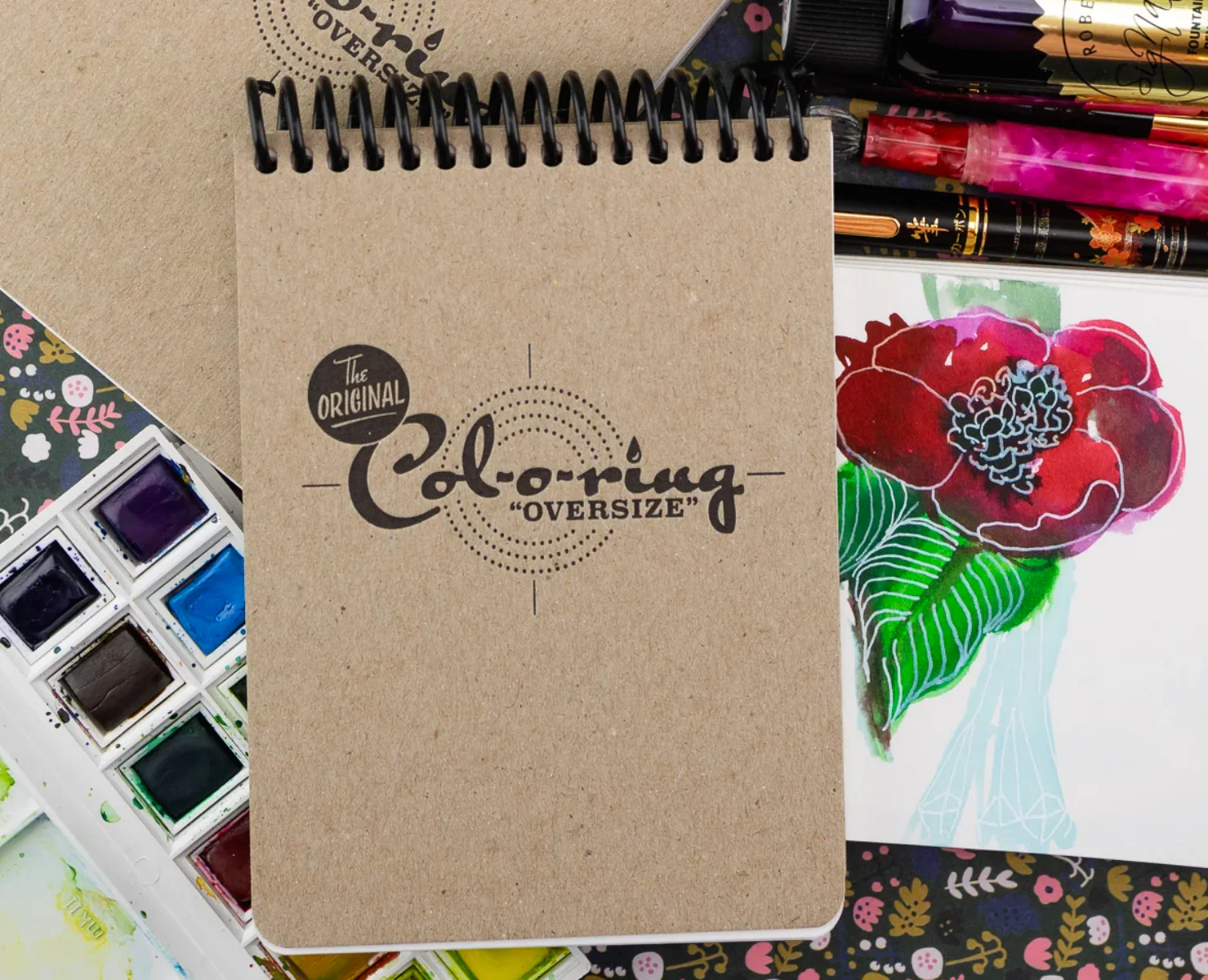 Col-O-Ring "Oversize" Top Bound Ink Testing Book - Image 3