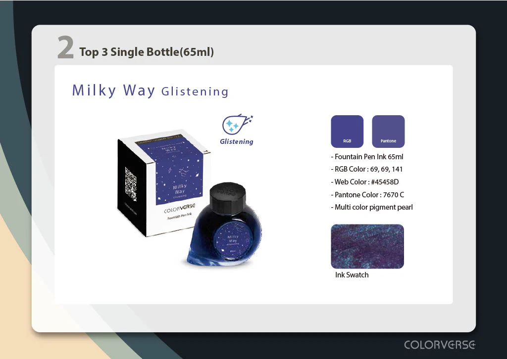 Colorverse 2024 Colorvent Calendar Top 3 Ink Milky Way - Image 2