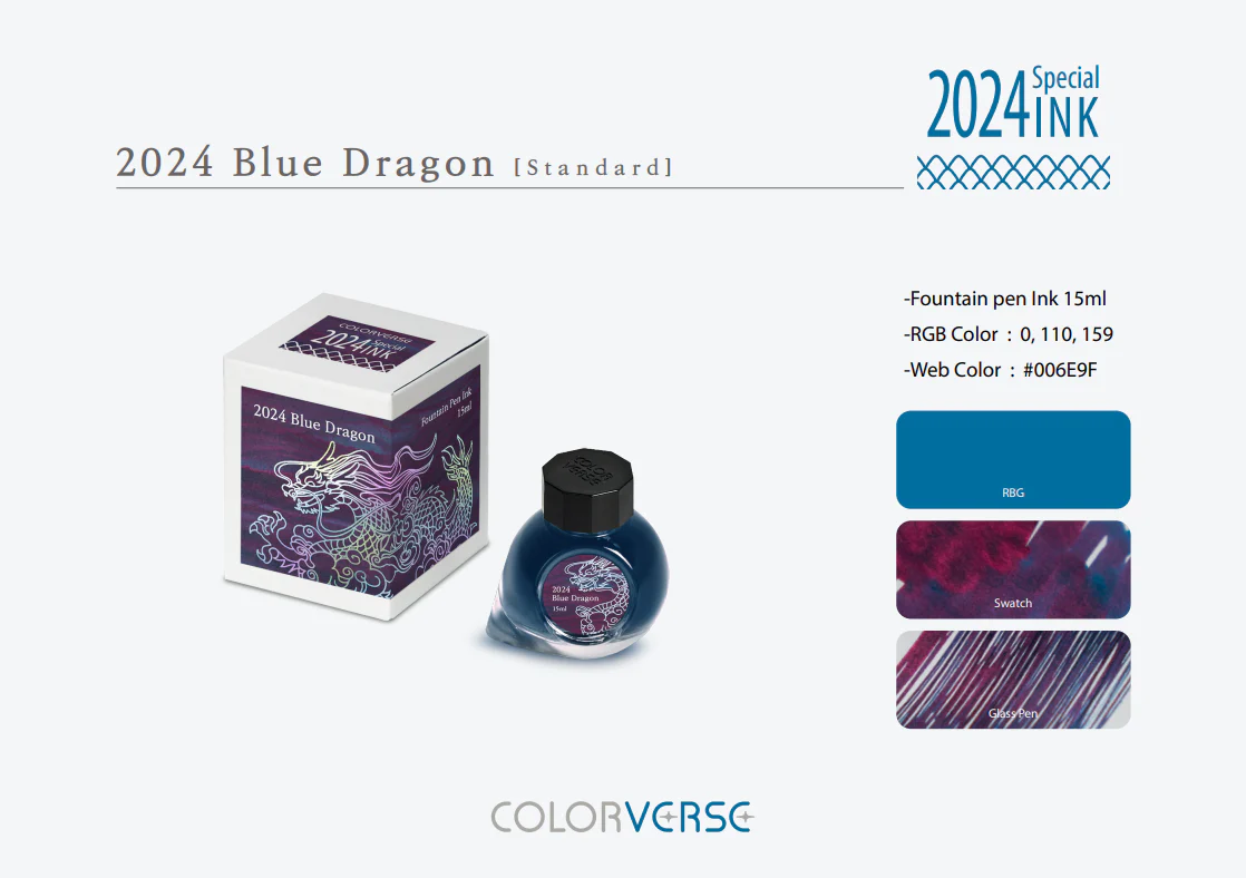 Colorverse 2024 Special Series Ink Blue Dragon Standard - Image 3