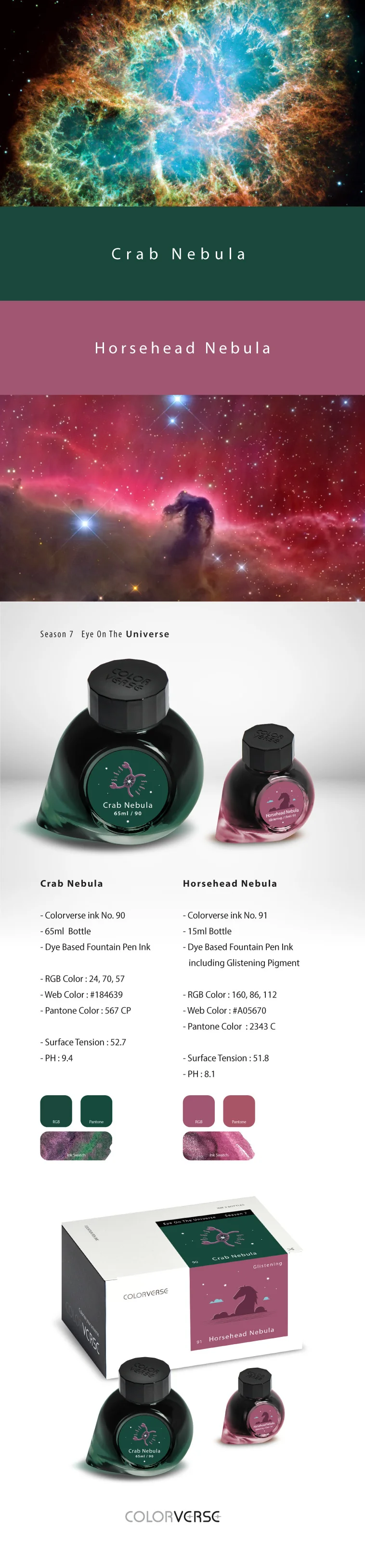 Colorverse 90 & 91 Crab Nebula & Horsehead Nebula - Image 4