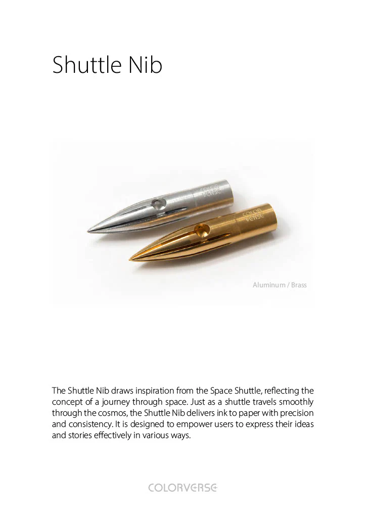 Colorverse Shuttle Dip Pen Nib - Image 3