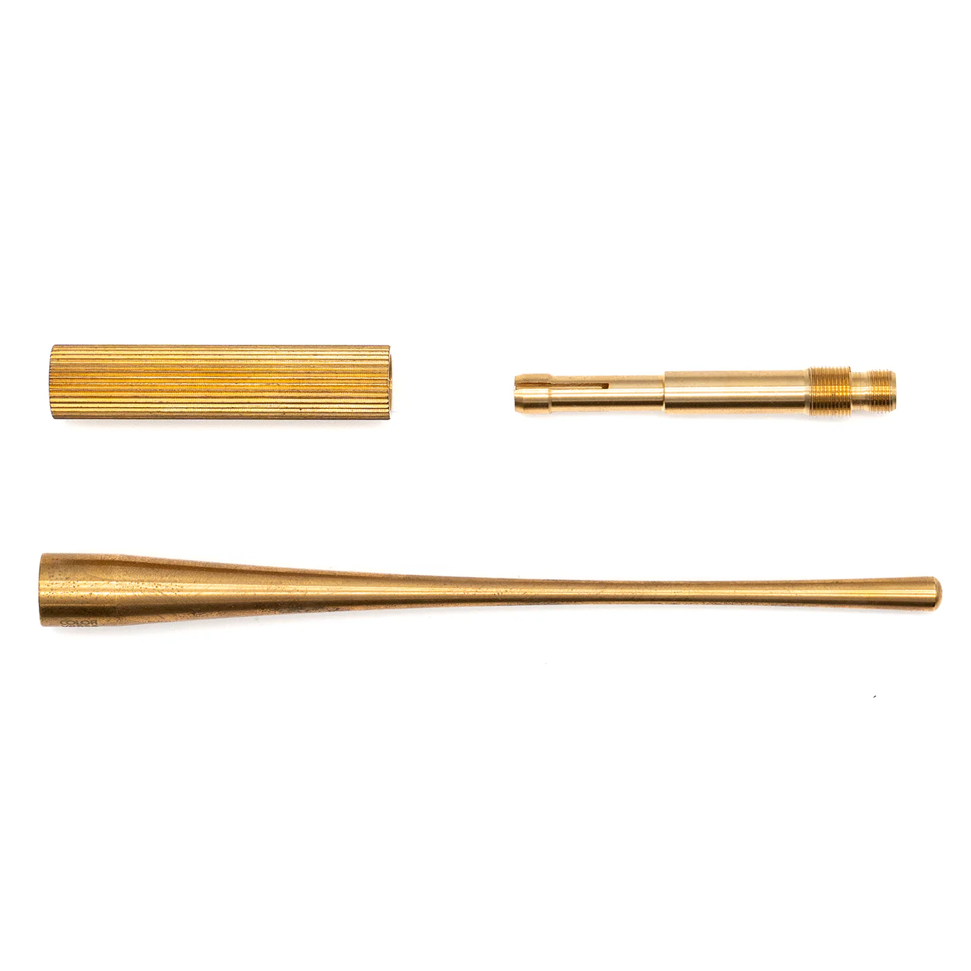 Colorverse - Shuttle Nib Holder Long - Brass - Image 2