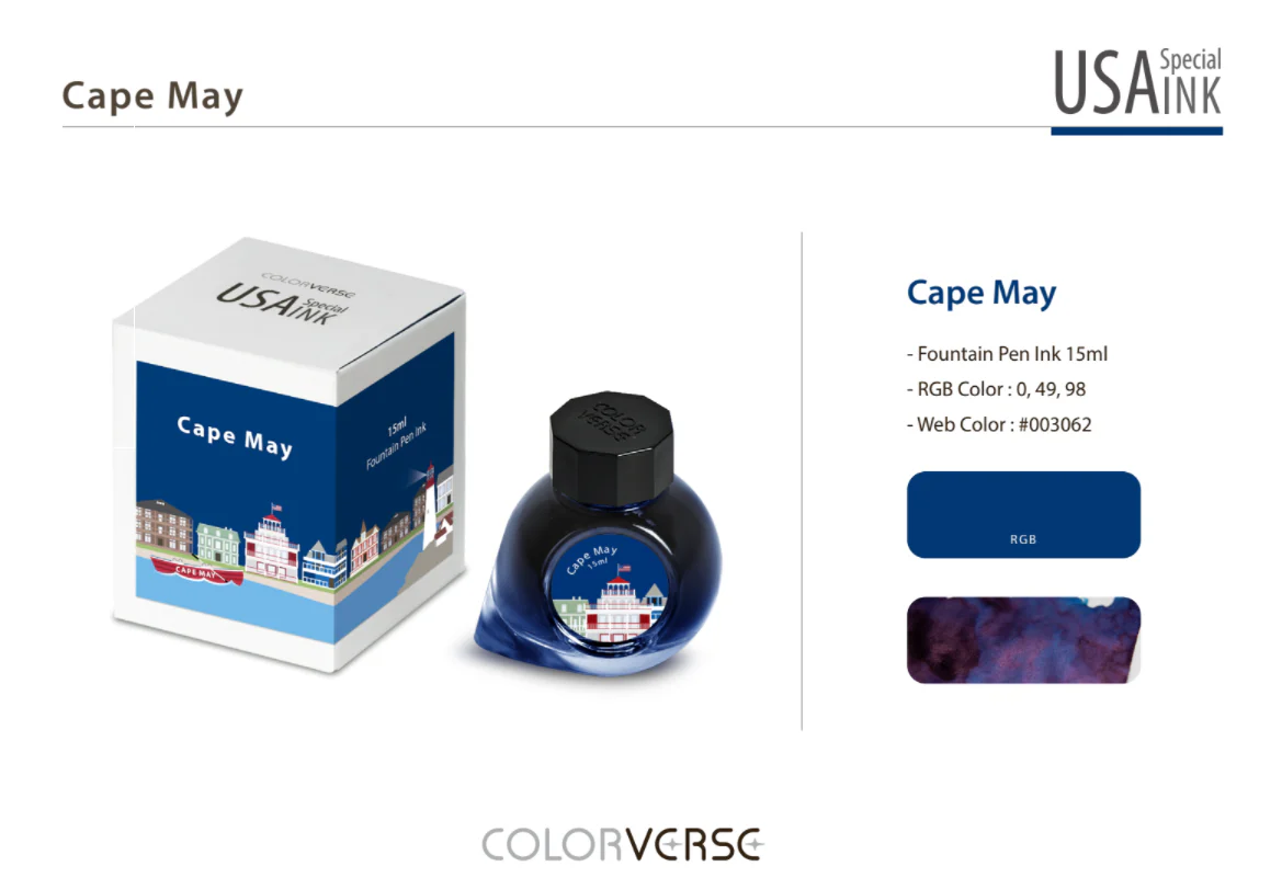 Colorverse USA Special Series Ink- New Jersey - Cape May - Image 4
