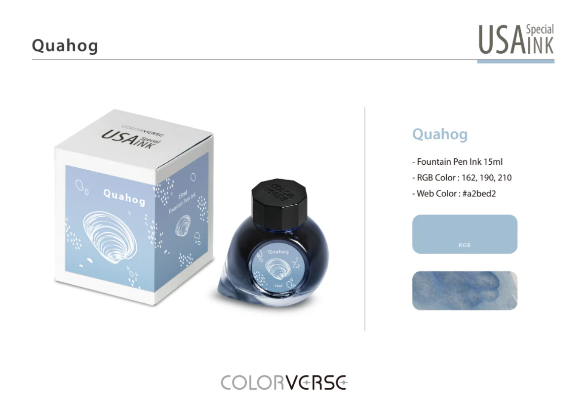 Colorverse USA Special Series Ink- Rhode Island - Quahog - Image 3