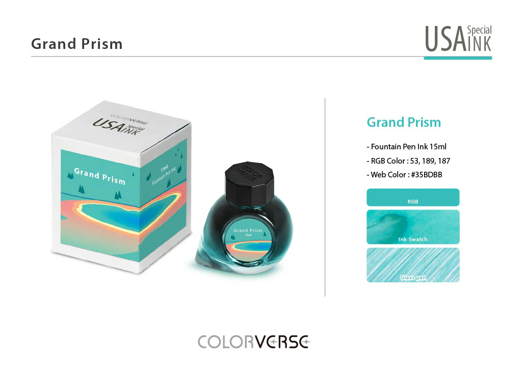 Colorverse USA Special Series Ink- Wyoming - Grand Prism - Image 3