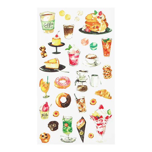 Midori Transfer Stickers - Snacks - Image 2