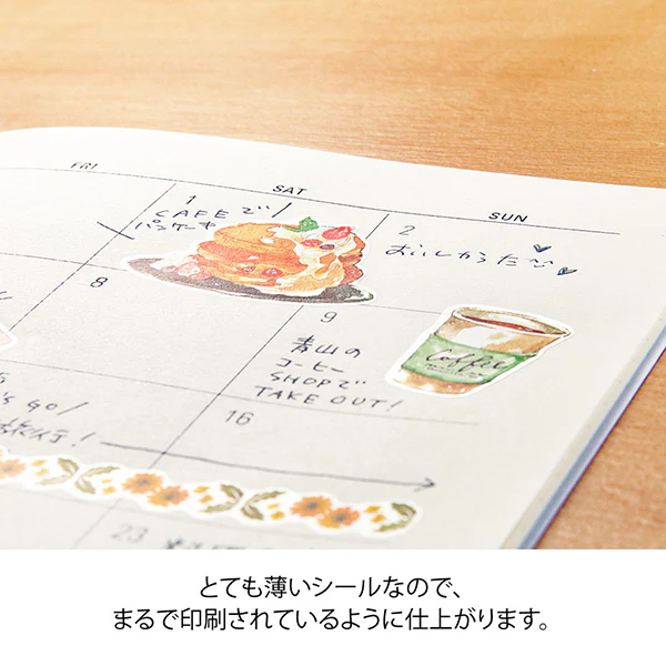 Midori Transfer Stickers - Snacks - Image 3