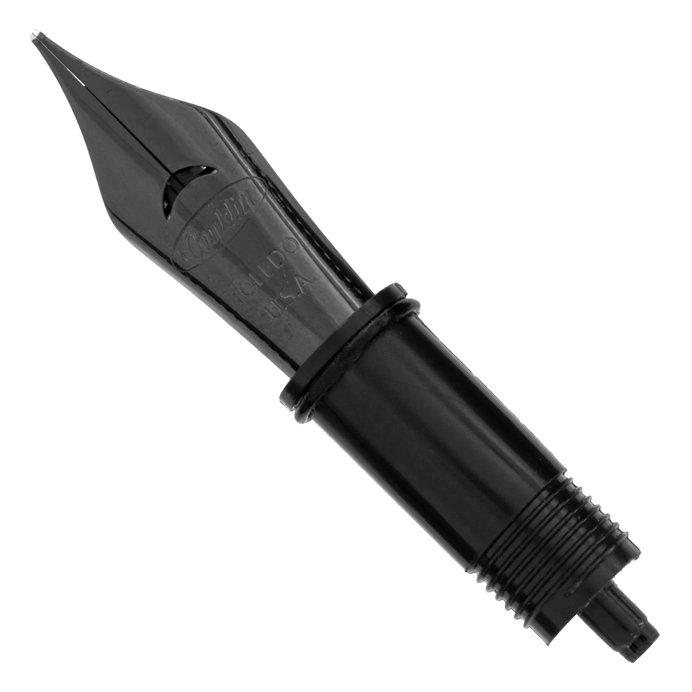 Conklin #6 Black Stainless Steel Nib - Image 2