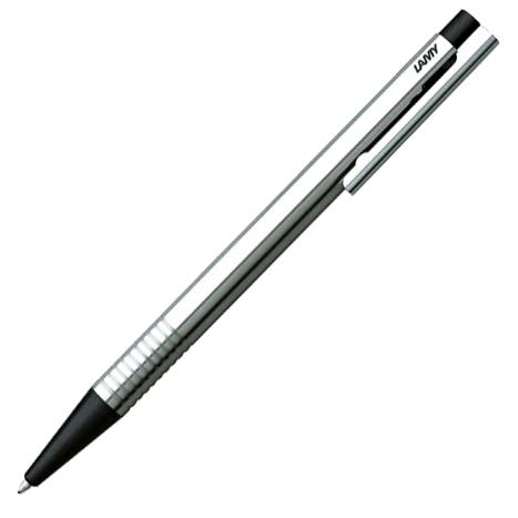 Lamy Logo Ballpoint - Matte Stainless - Image 3