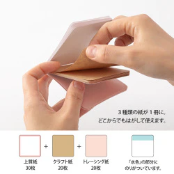 Midori Selectable Sticky Notes- Pink - Image 2