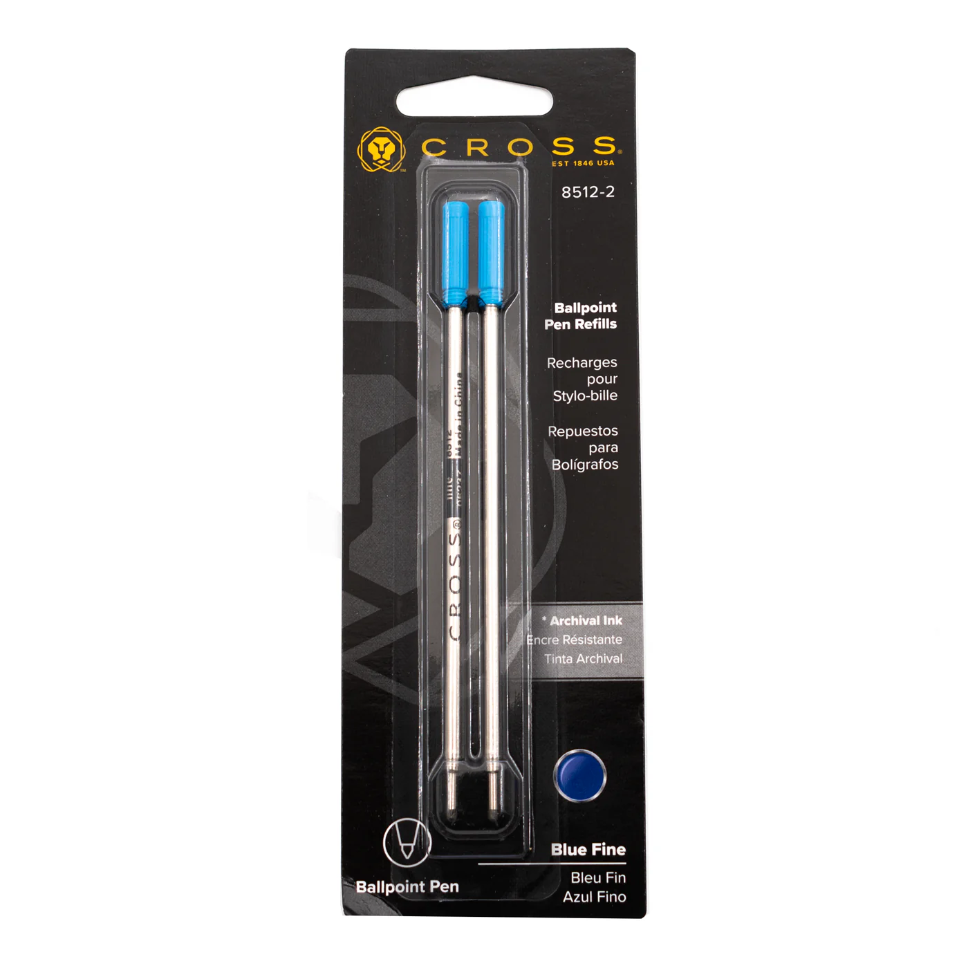 Cross Ballpoint Refill Blue Fine - Image 2