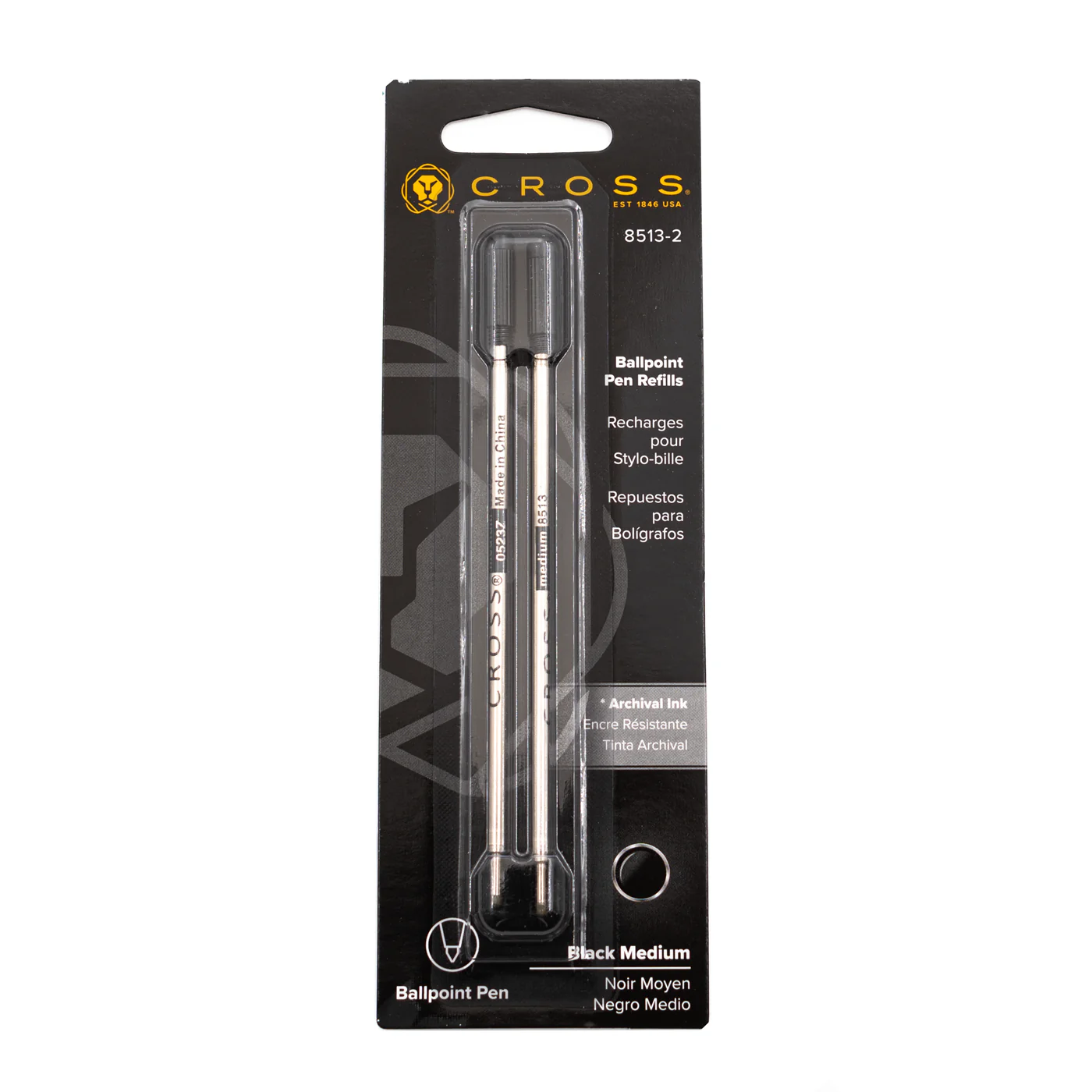 Cross Ballpoint Refill Black Medium - Image 2