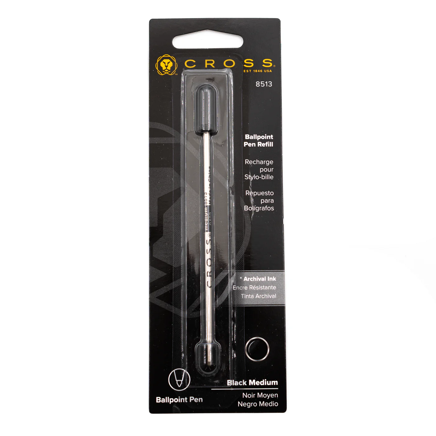 Cross Ballpoint Refill Black Medium - Image 3