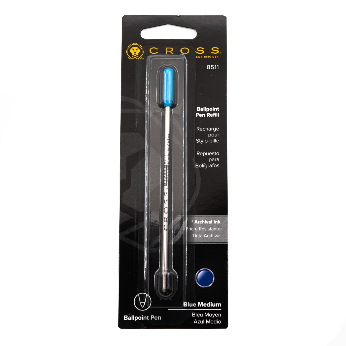 Cross Ballpoint Refill Blue Medium - Image 3
