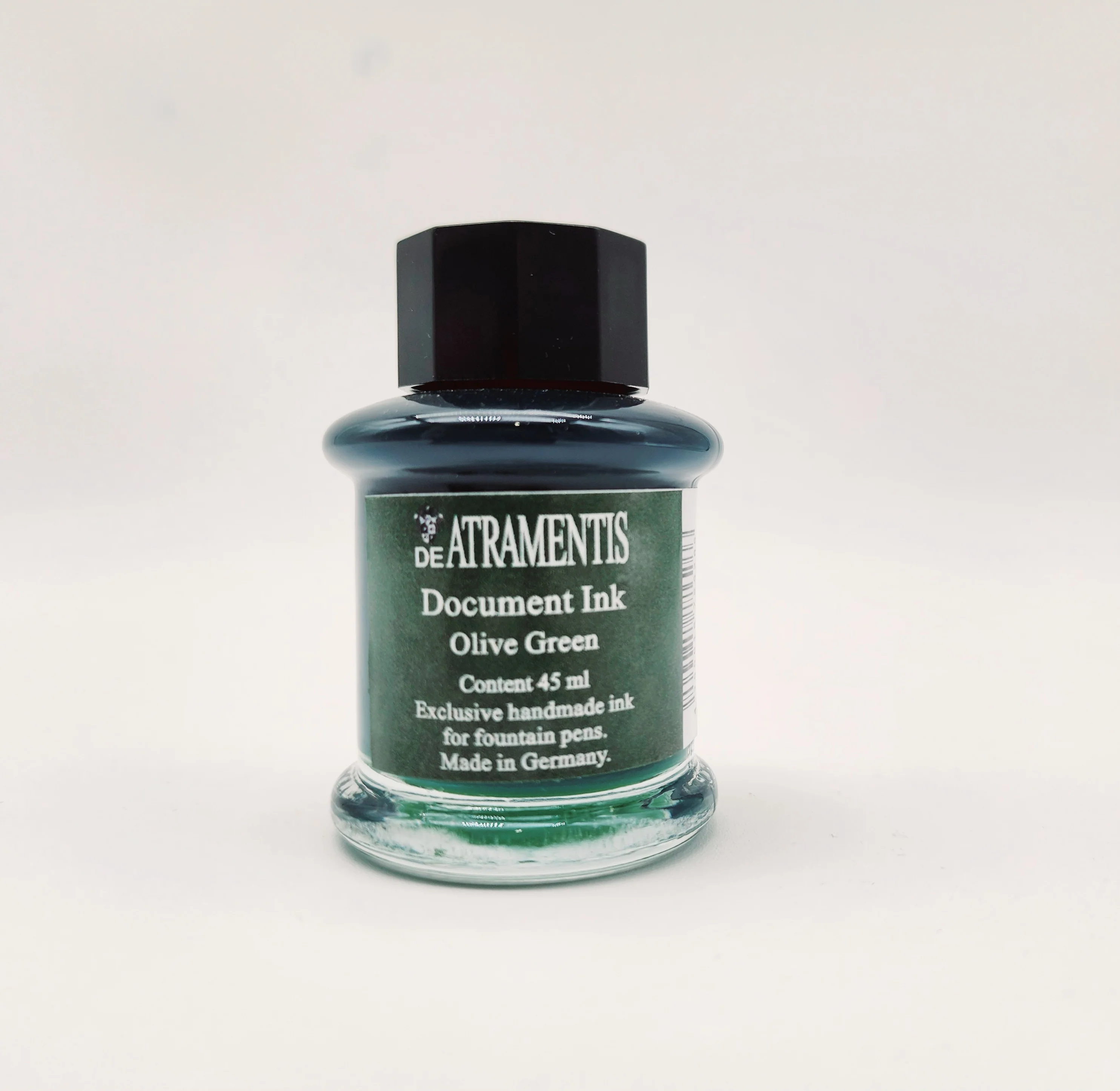 De Atramentis Document Ink Olive Green - Image 2
