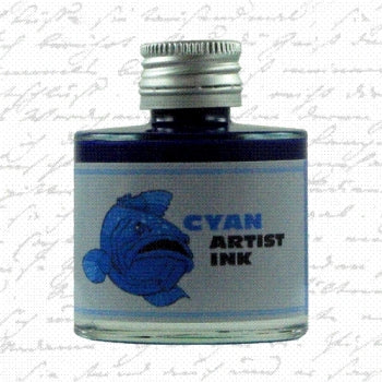 De Atramentis Artist Ink Cyan - Image 2