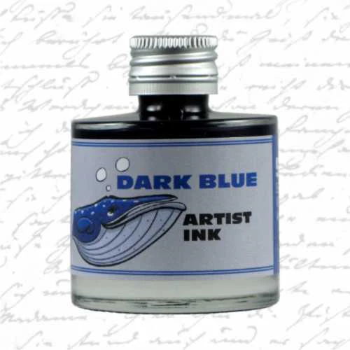 De Atramentis Artist Ink Dark Blue - Image 2