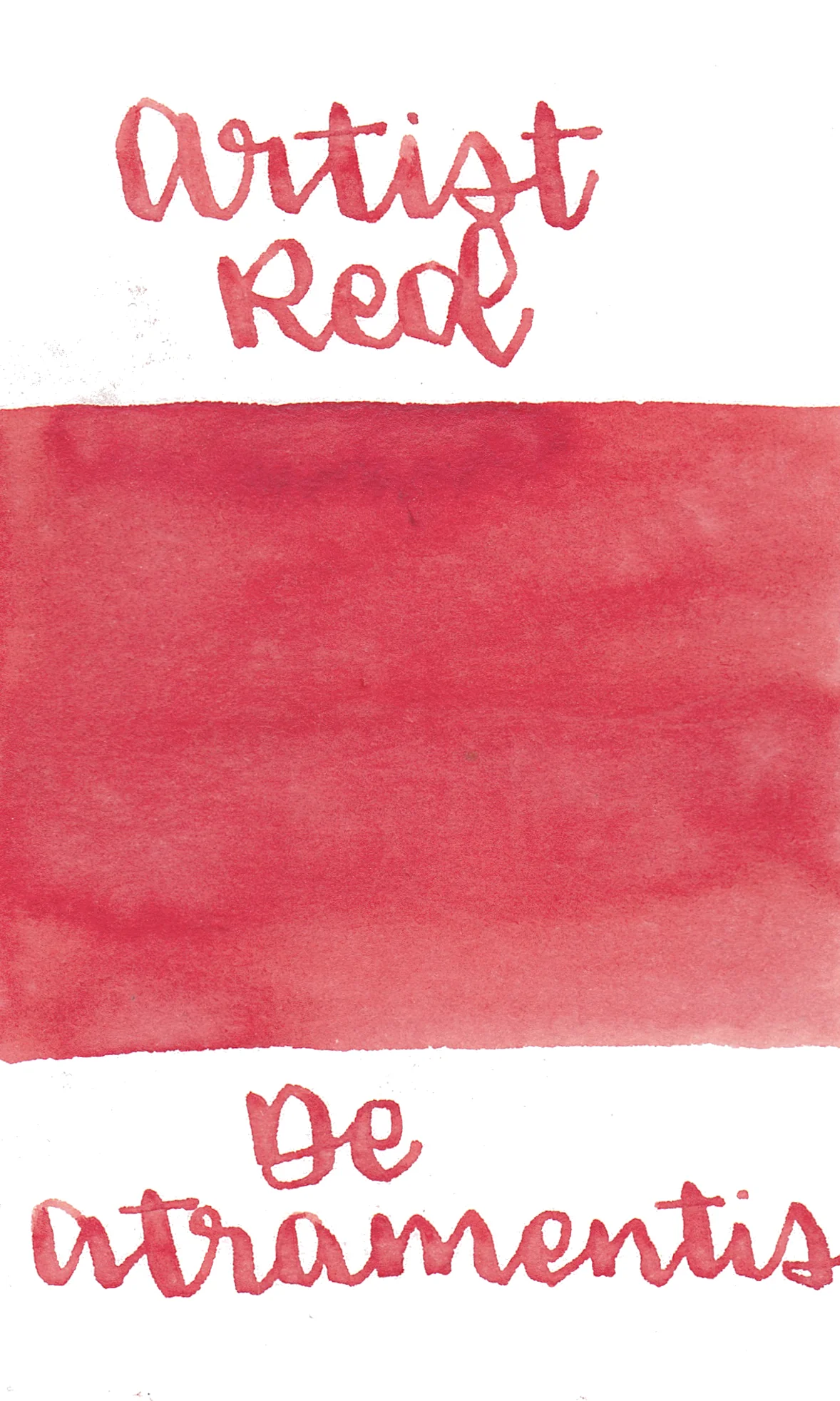 De Atramentis Artist Ink Red