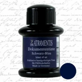 De Atramentis Document Ink Black-Blue - Image 2