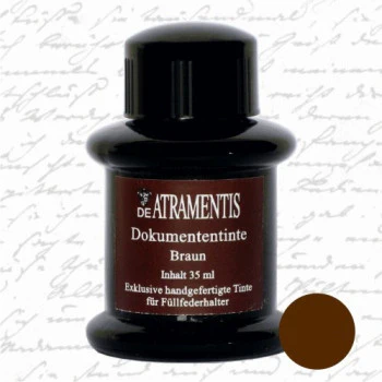 De Atramentis Document Ink Brown - Image 2