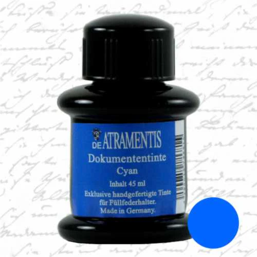 De Atramentis Document Ink Cyan - Image 2