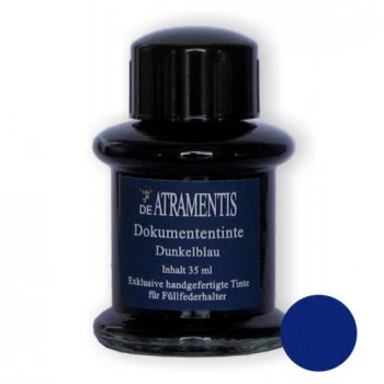 De Atramentis Document Ink Dark Blue - Image 2