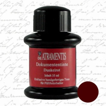 De Atramentis Document Ink Dark Red - Image 2