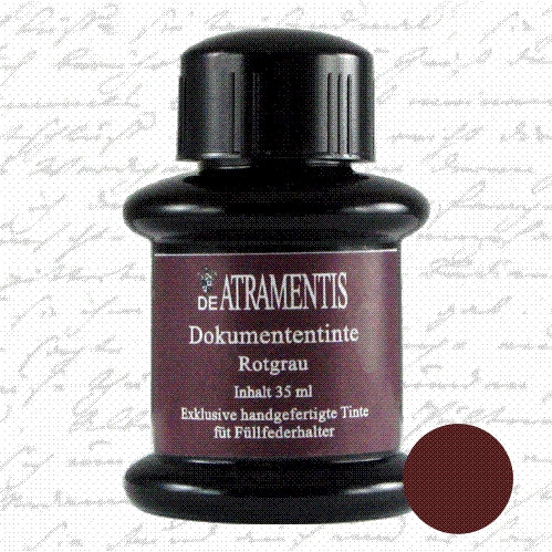 De Atramentis Document Ink Red Grey - Image 2