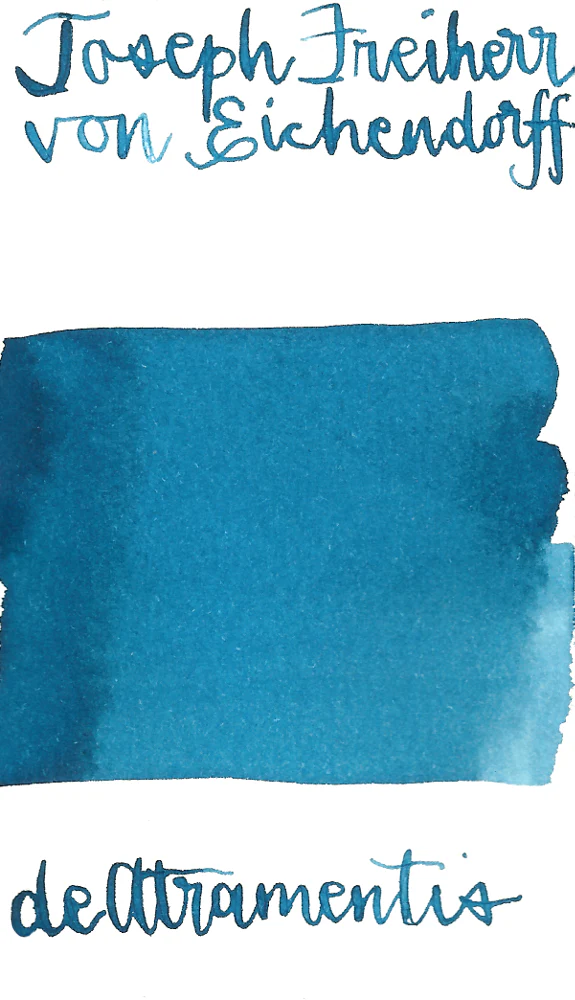 De Atramentis Joseph Freiherr von Eichendorff, Ultramarine Blue