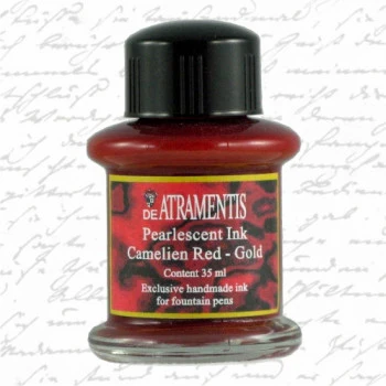 De Atramentis Pearlescent Camelien Red Gold - Image 2