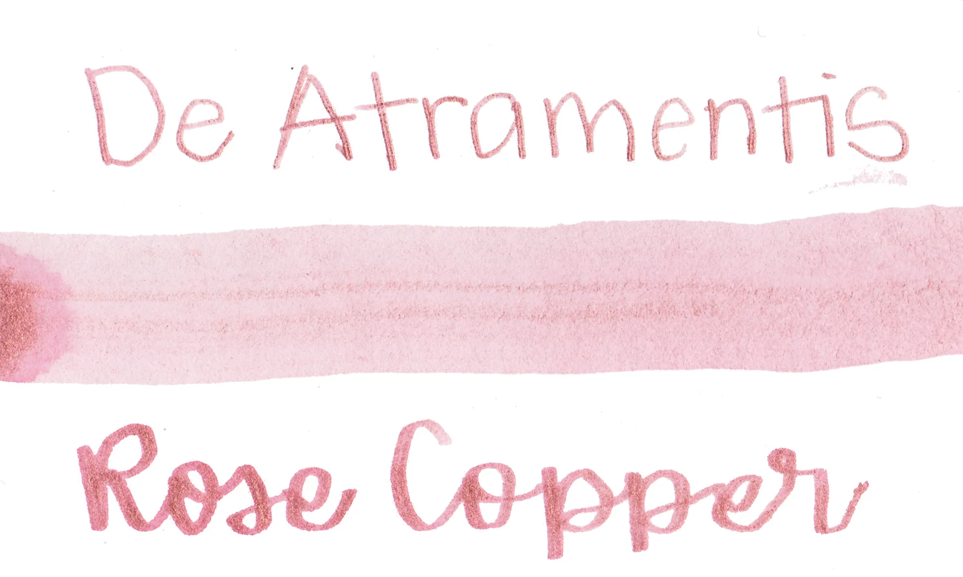 De Atramentis Ink Pearlescent Rose Copper