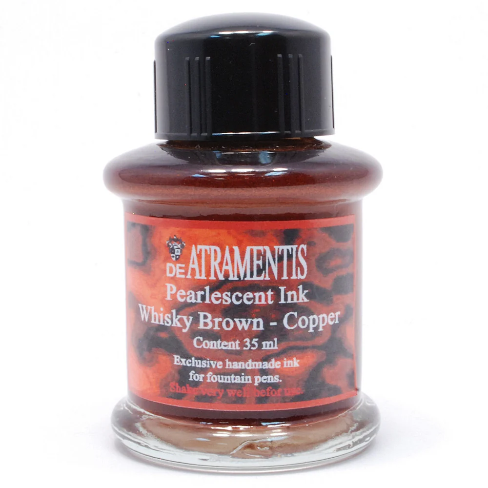 De Atramentis Pearlescent Whisky Brown Copper - Image 2