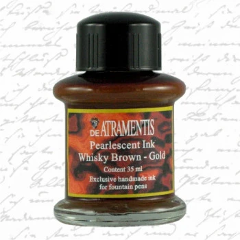 De Atramentis Pearlescent Whisky Brown Gold - Image 2
