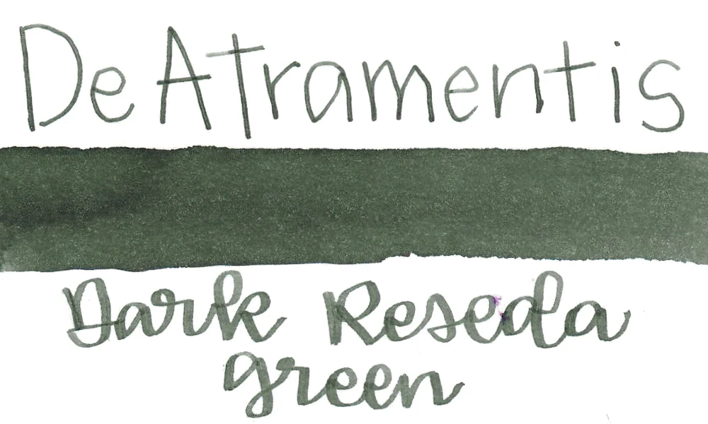 De Atramentis Standard Dark Reseda Green